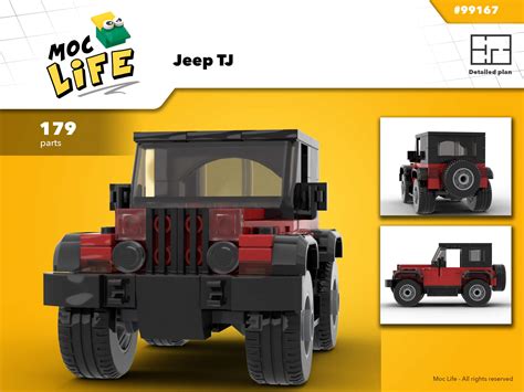 Lego® Instructions Jeep TJ