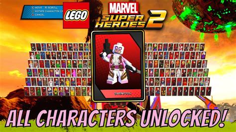 Lego Marvel Superheroes 2 How To Unlock All Characters - Margaret Wiegel