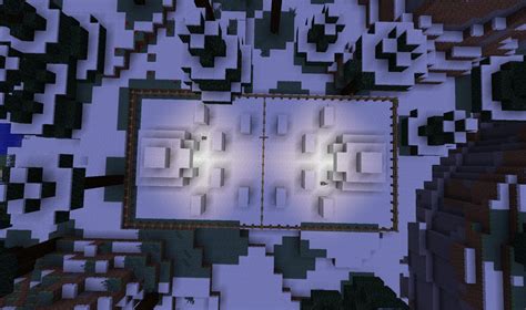 Snowball Fight Minecraft Map