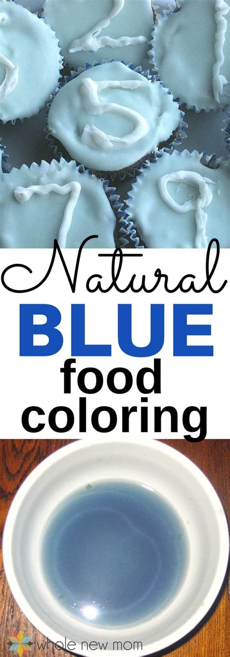 Natural Food Coloring | Natural Blue Food Coloring