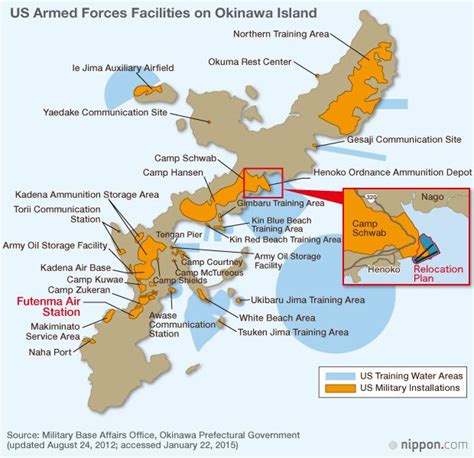 Okinawa Map Military Bases