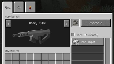 Minecraft MrCrayfish's Gun Mod Guide - Attachments & Recipes - Tech ...