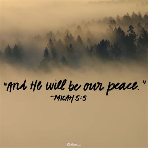 Your Daily Verse - Micah 5:5