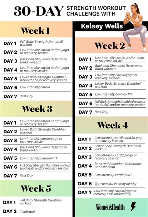 Free 30 Day Workout Challenge - Infoupdate.org