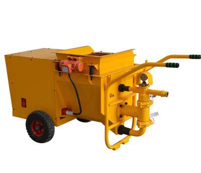 Automatic cement plastering machine for wall