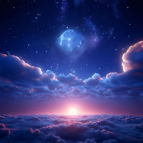 A celestial scene in Pixar and Disney animation style by Irfan Sharief ...