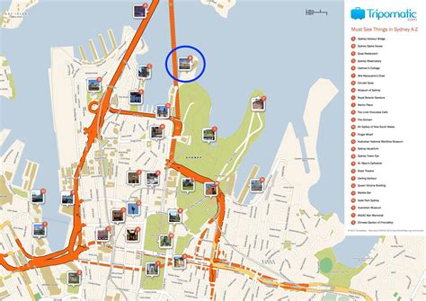 Sydney opera house map - Map of sydney opera house (Australia)