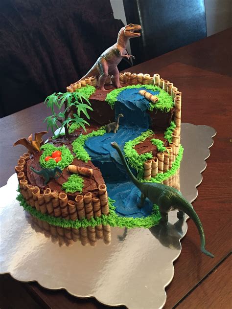 Happy Birthday Dinosaur Cake Images - Peter Brown Bruidstaart