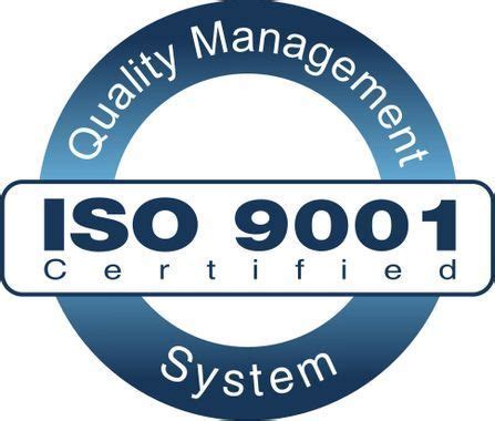 ISO 9001 Quality Management System – ATS