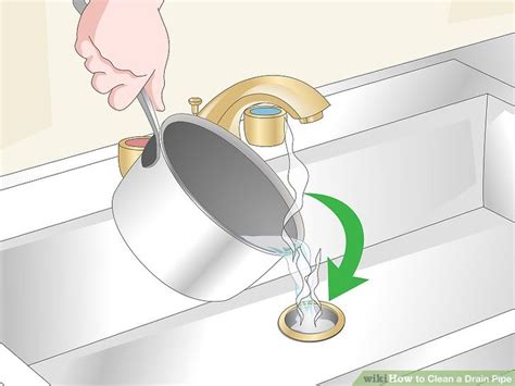 5 Ways to Clean a Drain Pipe - wikiHow