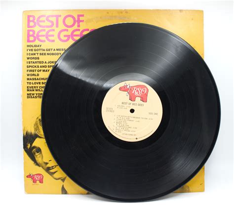 Vintage 1970s Vinyl Record Bee Gees Best of Album Original - Etsy