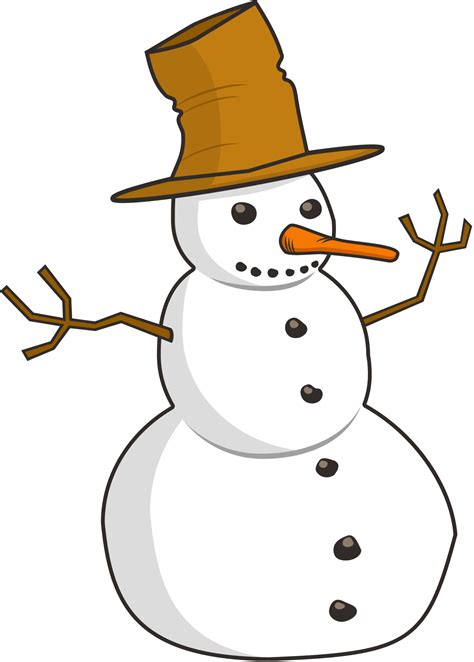 Free snowman clip art free clipart images – Clipartix