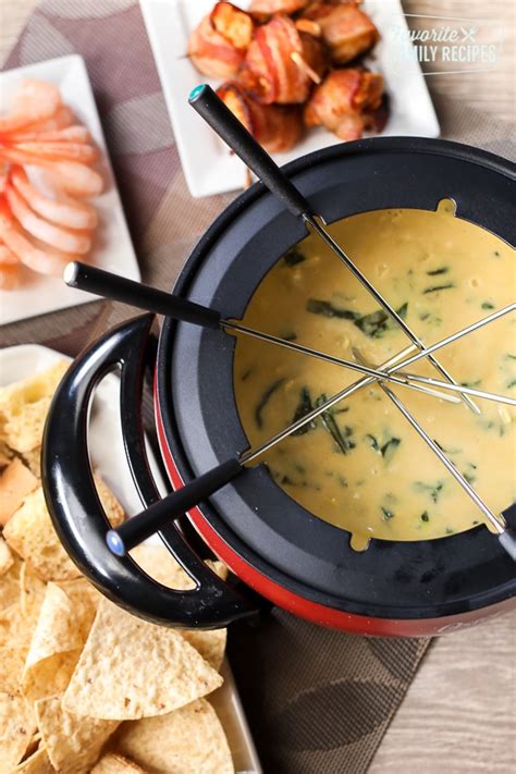 Melting Pot's Spinach Artichoke Cheese Fondue