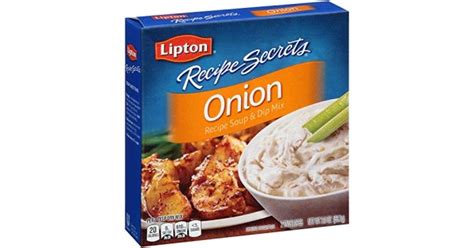 Lipton Recipe Secrets Soup and Dip Mix For a Delicious Meal ...