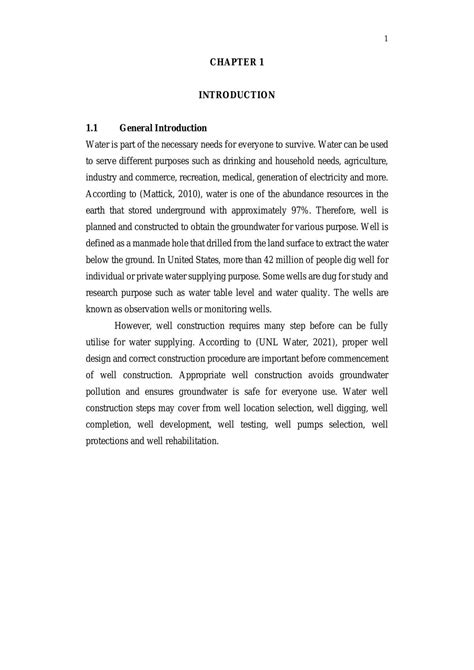 Study of Groundwater Well Construction | UEMX4553 - Groundwater - UTAR ...