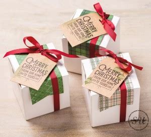 Christmas Gift Packaging Ideas : StampingJo.com