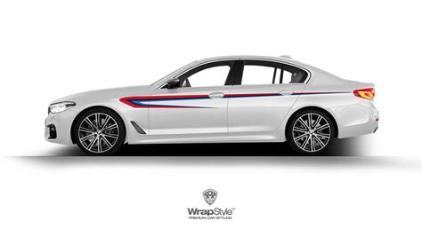 BMW 5 - BMW Stripes Decal Design | WrapStyle