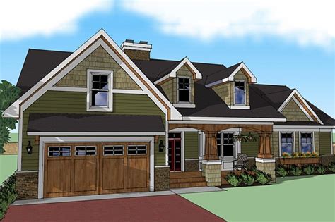 Craftsman Style House Plan - 3 Beds 2 Baths 2023 Sq/Ft Plan #51-512 ...