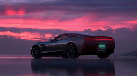 Car Pink Sunset Wallpaper,HD Cars Wallpapers,4k Wallpapers,Images ...