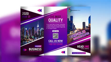 Brochure Photoshop Template Free