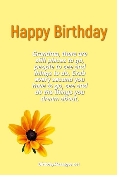 Grandmother Birthday Poems