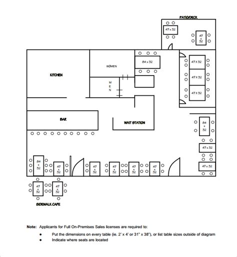 Floor Plan Template | Plan Templates | Free Word Templates