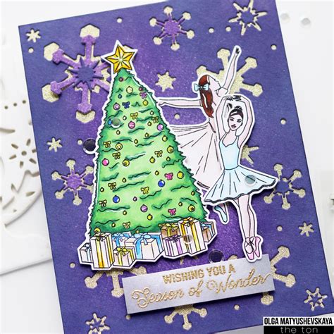 Blue Christmas cards – The Season