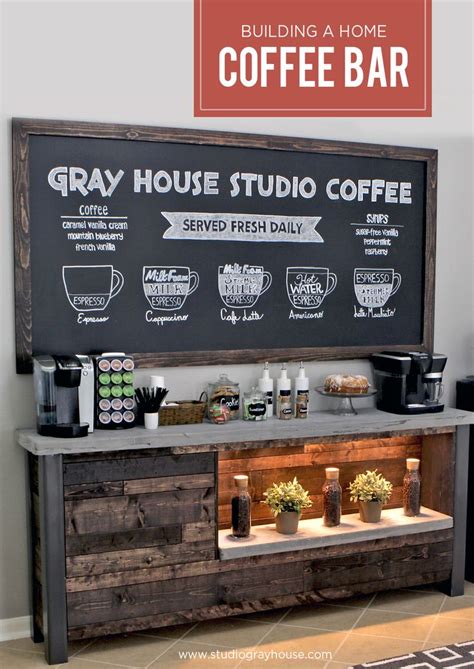 Coffee Bar Furniture Piece - 20 Coffee Bar Ideas For Your Home Diy ...