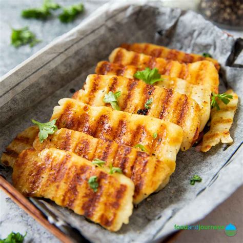 Grilled Halloumi - Food and Journeys®