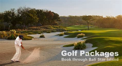 Bali Golf Packages offers the best Bali Island golf packages