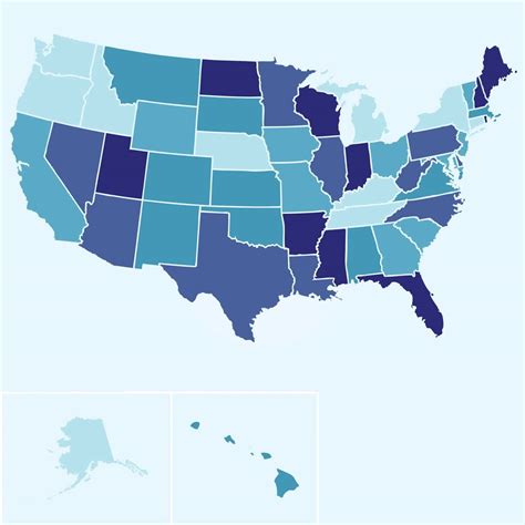 The Three Safest States In America