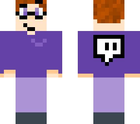 Twitch Streamer | Minecraft Skin