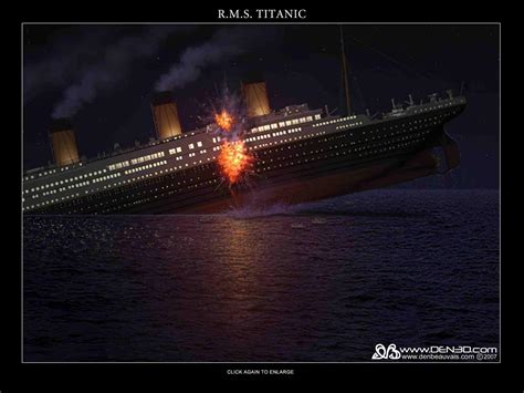 Titanic Sinking Wallpaper - WallpaperSafari