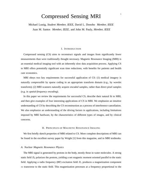 (PDF) Compressed Sensing MRI - DOKUMEN.TIPS