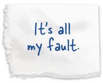 My Fault Quotes. QuotesGram