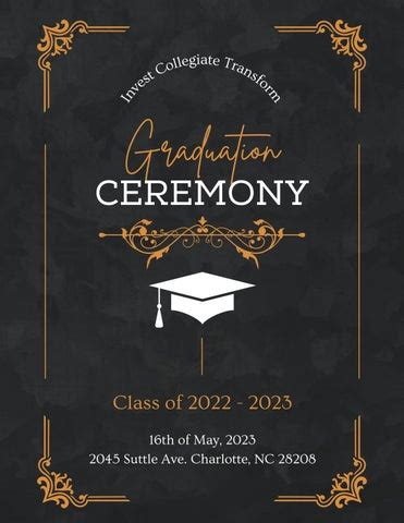 Graduation Program Template by ictransform - Issuu