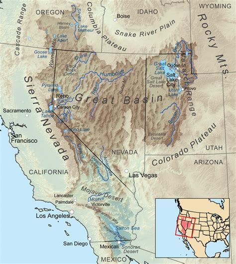 Great Basin National Park Map