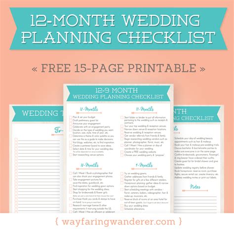 Wedding Idea's: Printable Wedding Planner