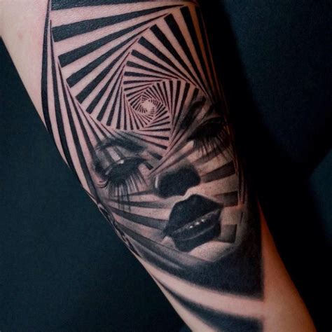 11+ Optical Illusion Tattoo Designs, Ideas | Design Trends - Premium ...