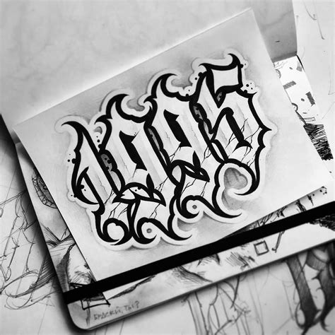 Antonio on Instagram: “#lettering #letteringkiev #tattooart #blackwork ...