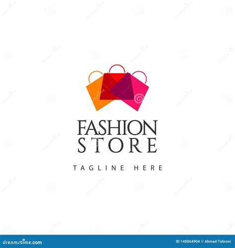 Fashion Store Logo Vector Template Design Illustration Stock Vector ...