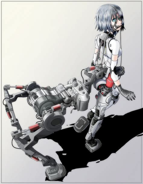 Cyborg Girl Anime 037 by Pepekas on DeviantArt