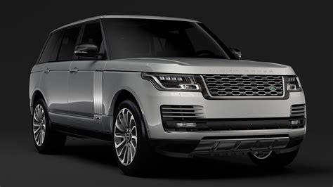 3D model Range Rover Vogue SE LWB L405 2018 | CGTrader