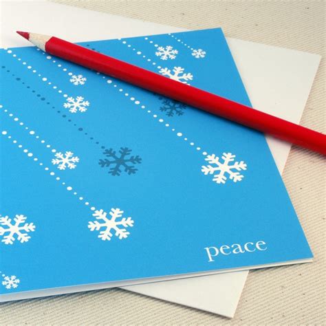 Christmas Cards Peace Holiday Greeting Cards - Etsy