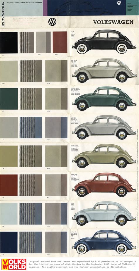 Vw Paint Colors Chart | Autos Post