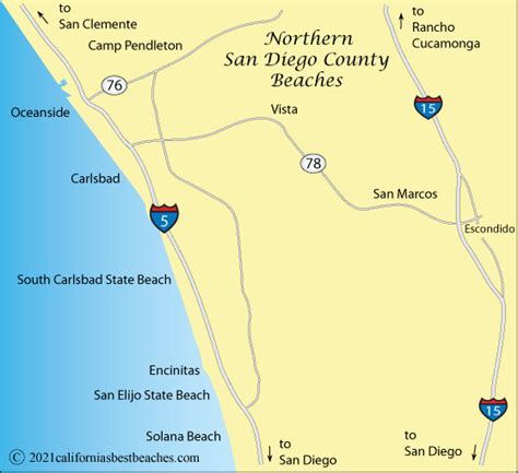 Encinitas Beach Directions