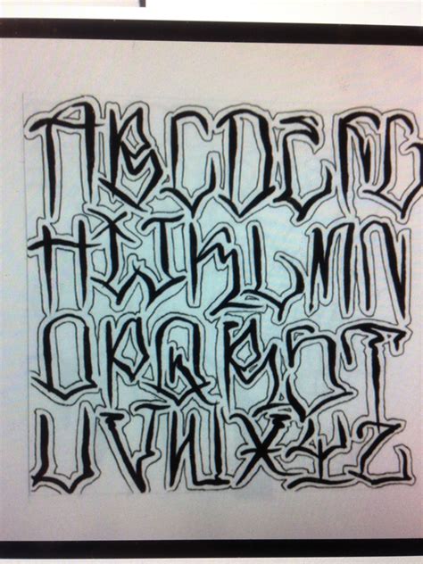 Gangster Chicano Graffiti Font - werohmedia