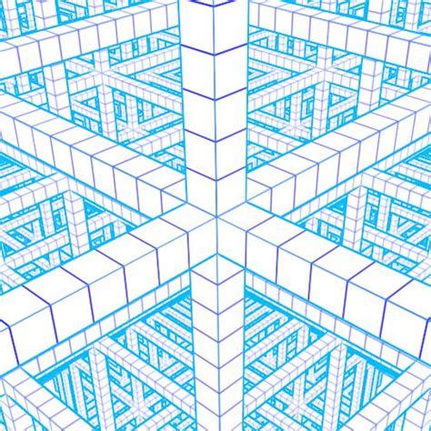 Perspective Drawing - 3D Graph Paper - 19 Pages | Abstract pattern ...