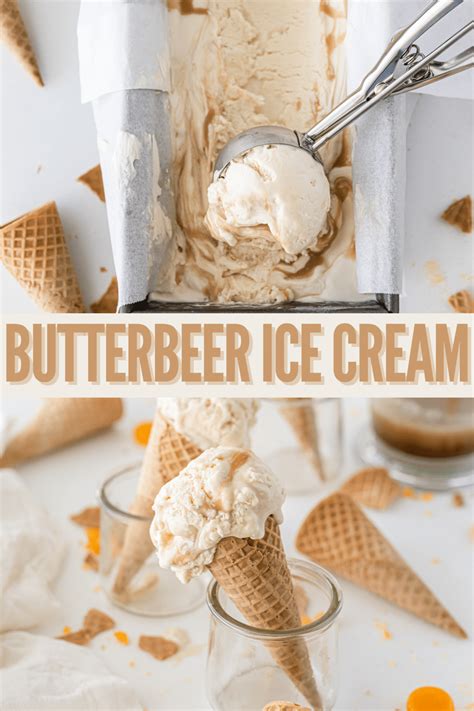 Butterbeer Ice Cream