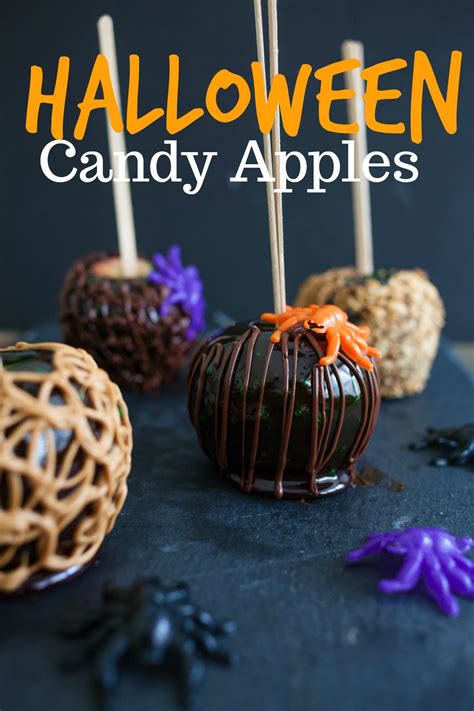 Halloween Candy Apples – Craft Box Girls